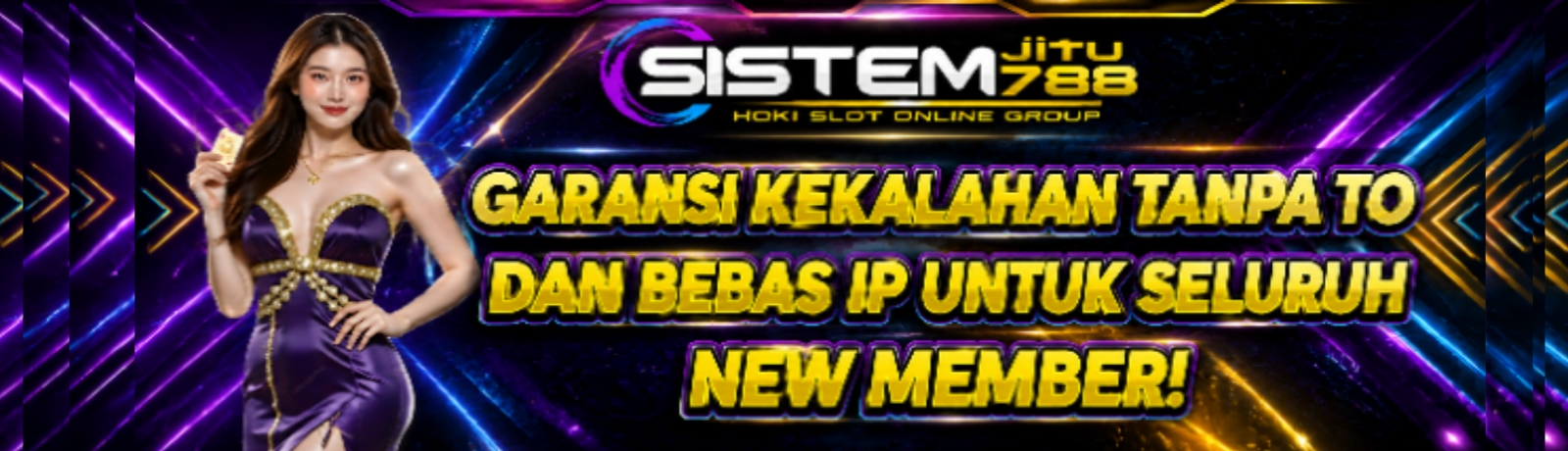 GARANSI KEKALAHAN 100% TANPA TO BEBAS IP